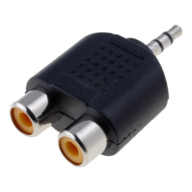 Redukce Jack 3.5mm 3pin (M) - 2x CINCH (F)